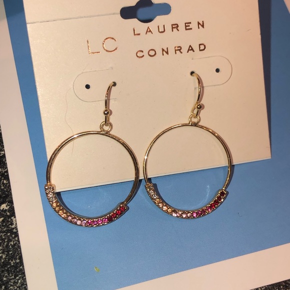LC Lauren Conrad earrings new with tags NWT - Picture 6 of 14